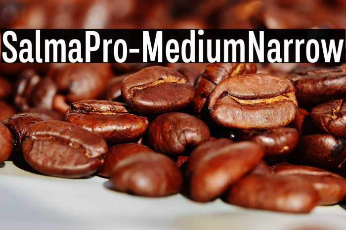 SalmaPro-MediumNarrow Example 3