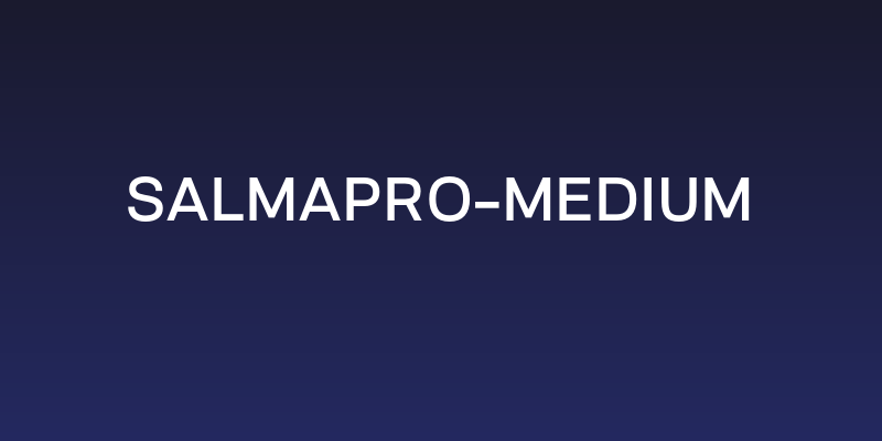SalmaPro-Medium Social Header