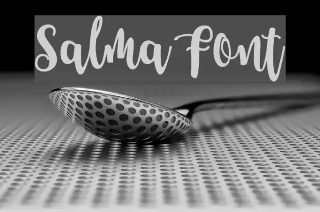 Salma Font examples