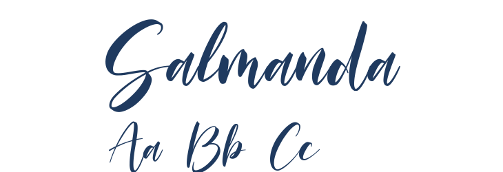 Salmanda Font Preview