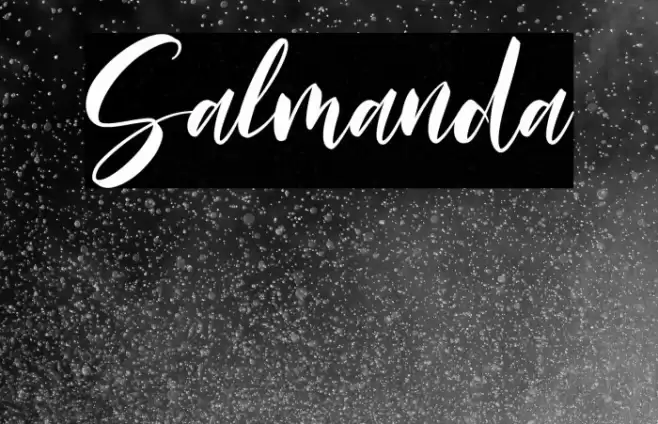 Salmanda Caratteri examples