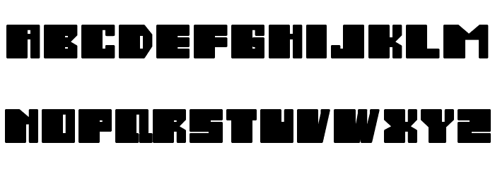 Salmiak Bold Rounded Font LOWERCASE