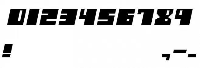 Salmiak Italic Font OTHER CHARS