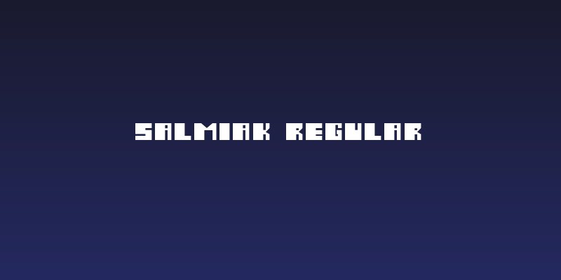 Salmiak Regular Social Header