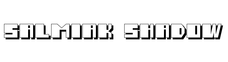 Salmiak Shadow  baixar fontes gratis