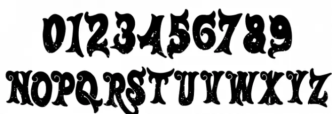 Salmon FREE Font OTHER CHARS