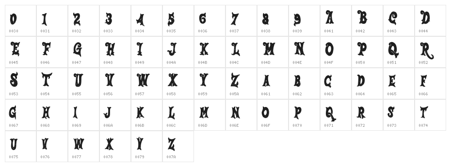 Salmon FREE Character Map