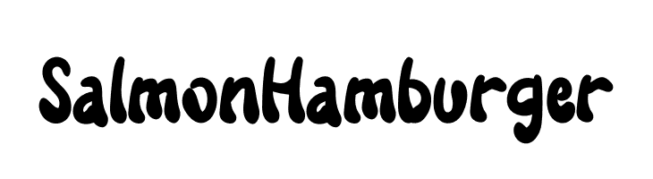 Salmon Hamburger  Frei Schriftart Herunterladen