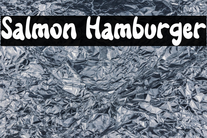 Salmon Hamburger Example 2