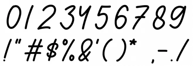 Salmon फ़ॉन्ट अन्य घर का काम