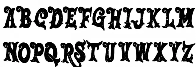 SalmonFREE Schriftart Groß