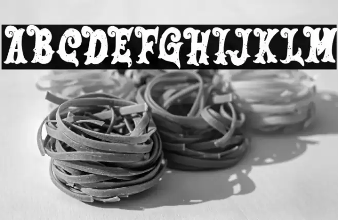 SalmonFREE Font examples