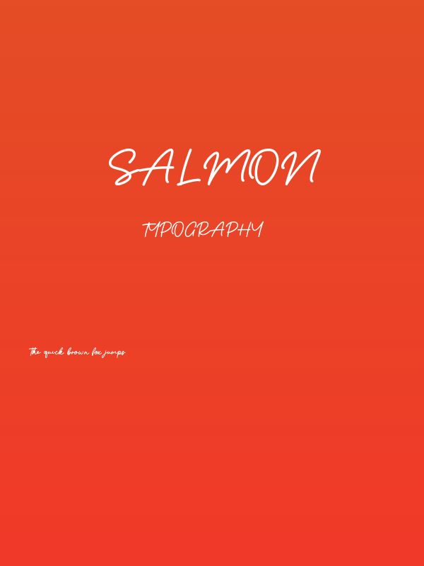 Salmon Poster