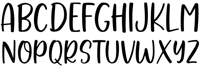 Salmonpie - Personal Use Font LOWERCASE