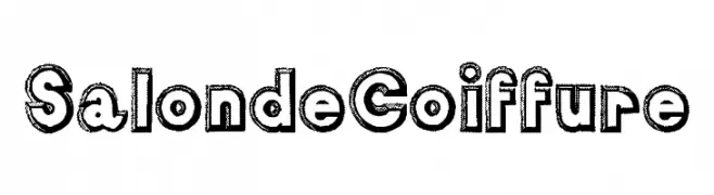 Salon de Coiffure  Frei Schriftart Herunterladen