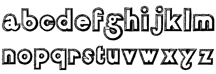 Salon de Coiffure Font LOWERCASE