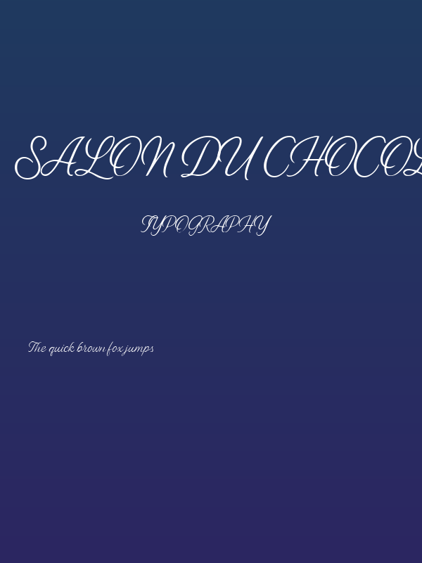Salon du Chocolat Poster