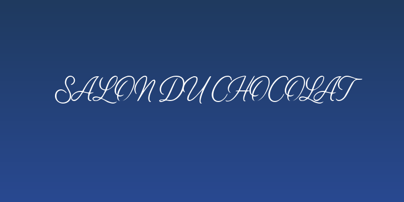 Salon du Chocolat Social Header