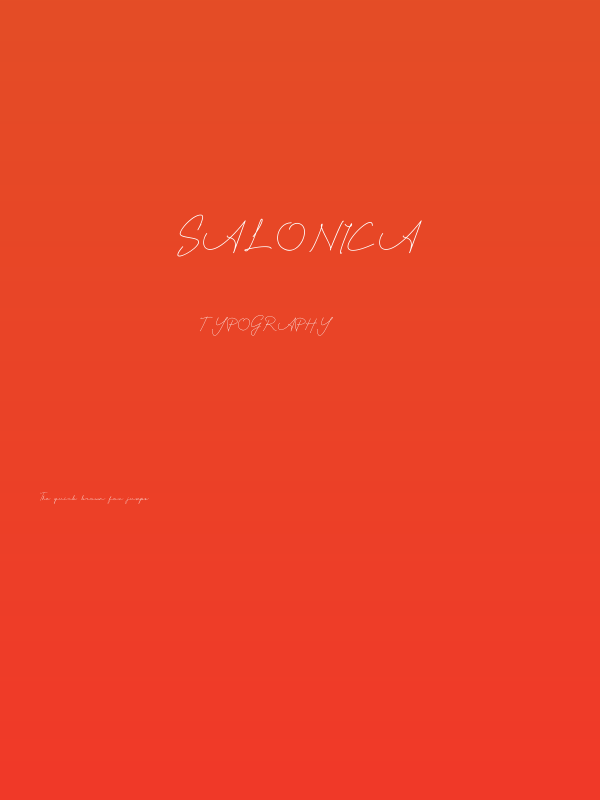 Salonica Poster