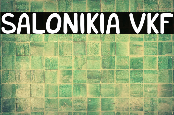 Salonikia VKF Example 2