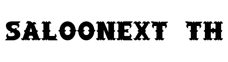 SaloonExt Th Font