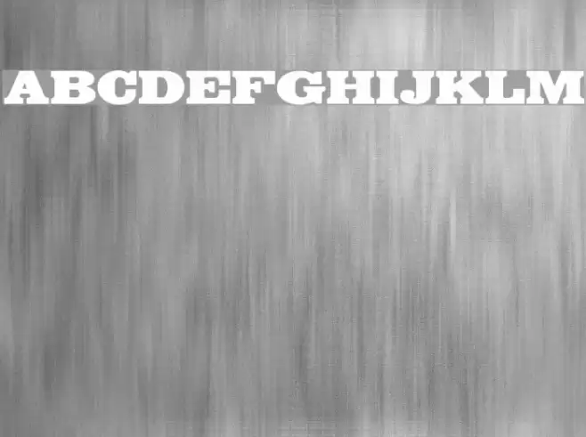 Saloon Font examples