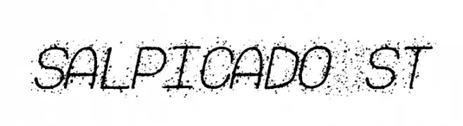 Salpicado St  Frei Schriftart Herunterladen