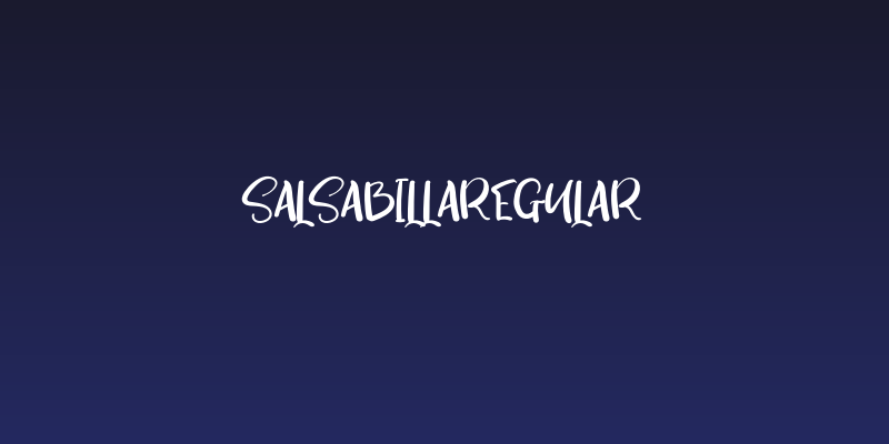 SalsabillaRegular Social Header
