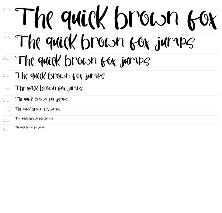 SalsabillaRegular Waterfall