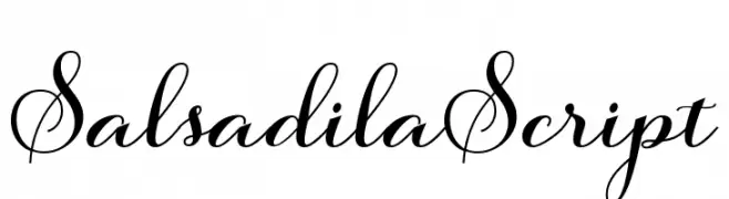 SalsadilaScript  baixar fontes gratis