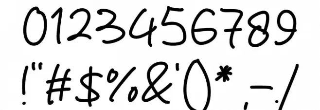 Salt Coke Font OTHER CHARS