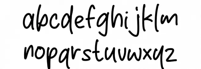 Salt Coke Font LOWERCASE