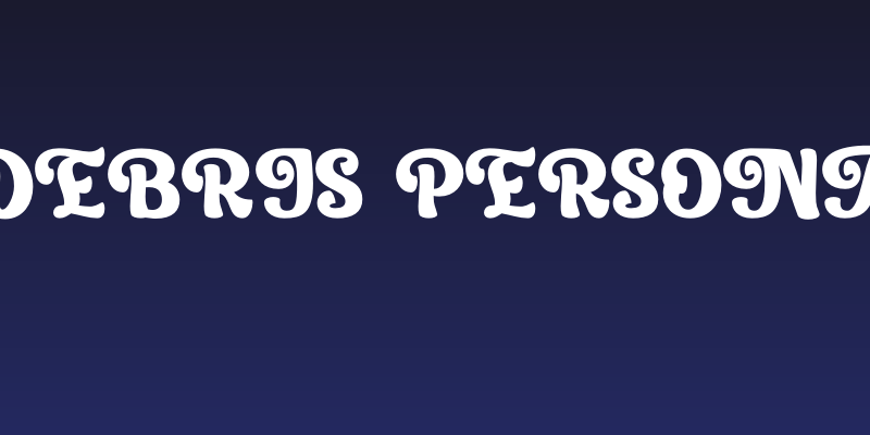 Salt Debris personal use Social Header