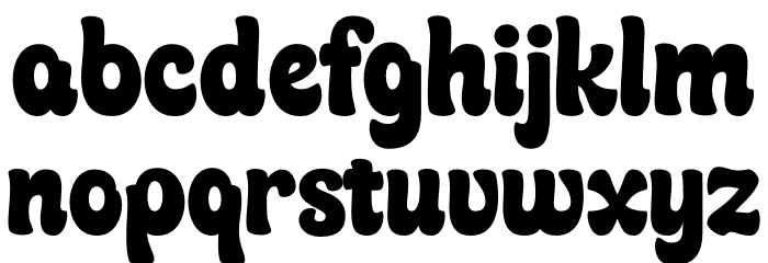 Salt Debris personal use Font LOWERCASE