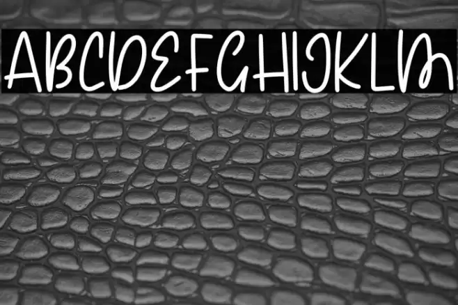 Salt & Pepper Font examples