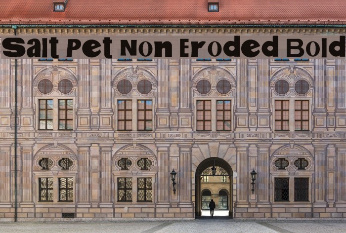 Salt Pet Non Eroded Bold Font examples