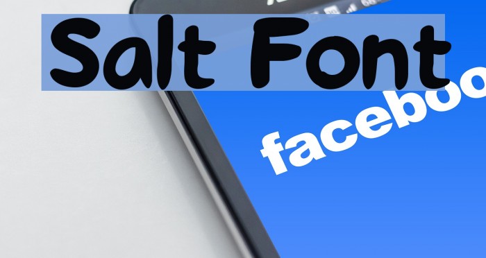 Salt Font examples