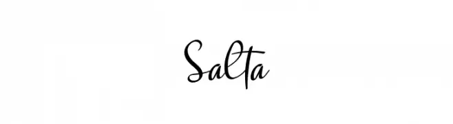 Salta  تنزيل الخطوط