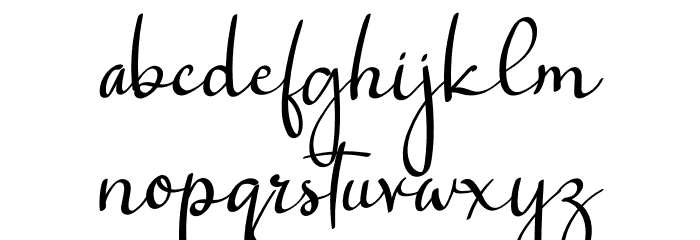 Salta Font LOWERCASE