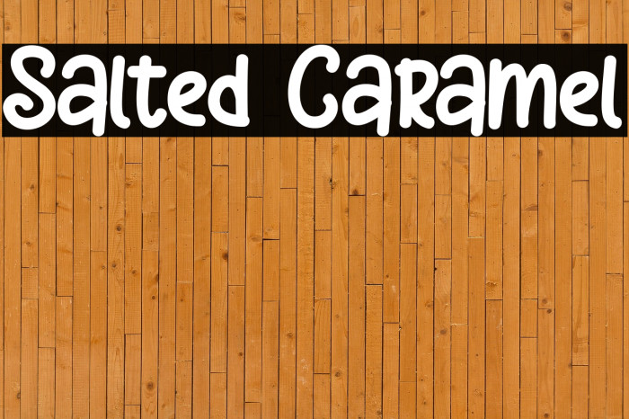 Salted Caramel Example 3