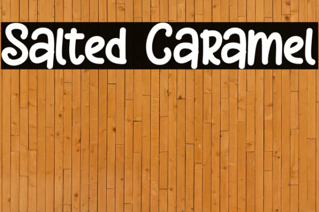 Salted Caramel Example 3