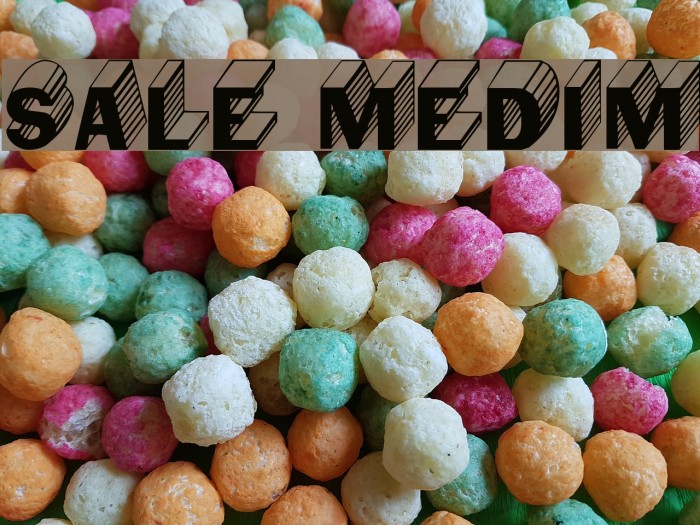 Salter Medium Font examples