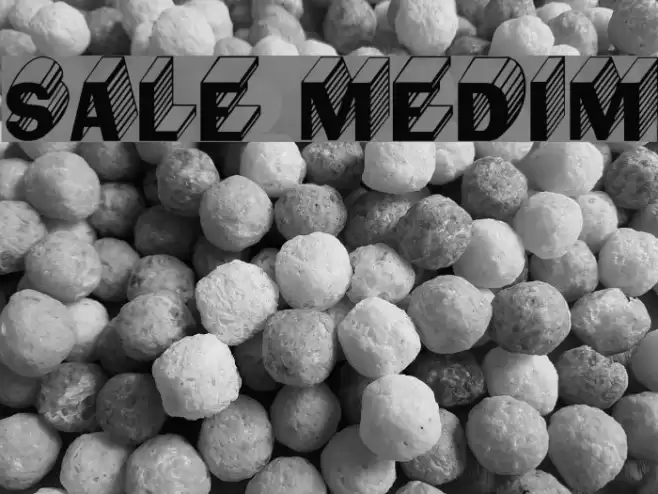 Salter Medium خط examples