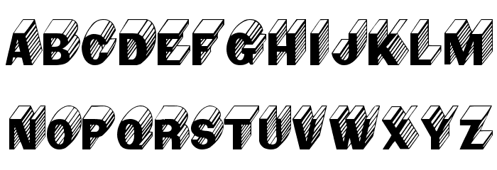 Salter Medium Font LOWERCASE