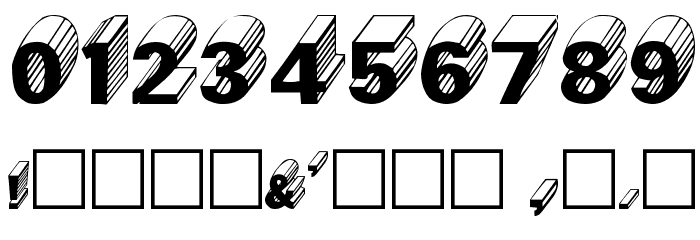 Salter Regular Font OTHER CHARS