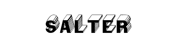 Salter  font caratteri gratis