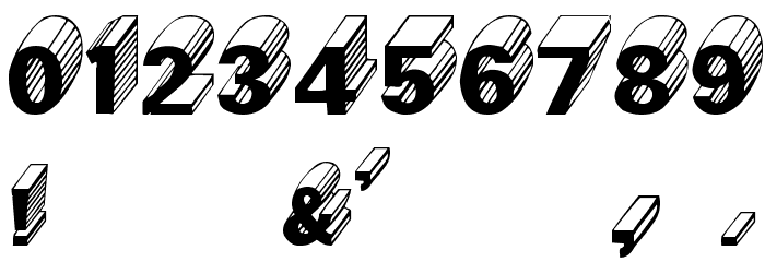 Salter Font OTHER CHARS