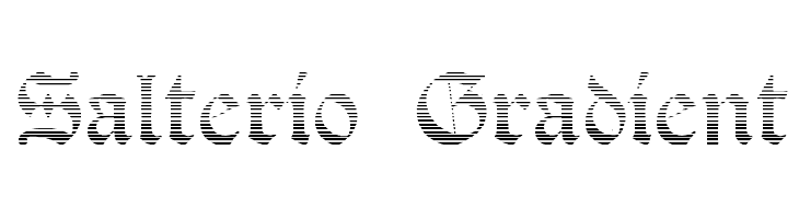 Salterio Gradient  नि: शुल्क फ़ॉन्ट्स डाउनलोड