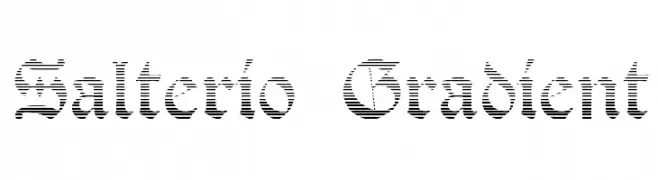 Salterio Gradient  font caratteri gratis