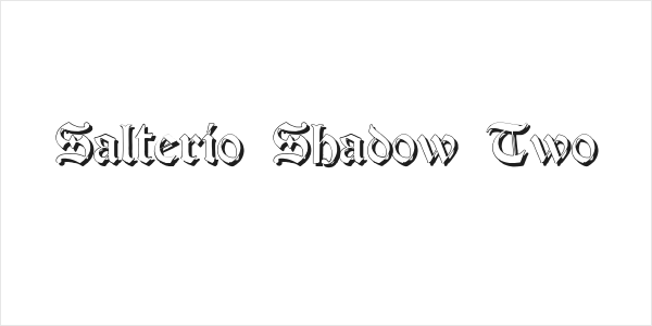 Salterio Shadow Two Logo